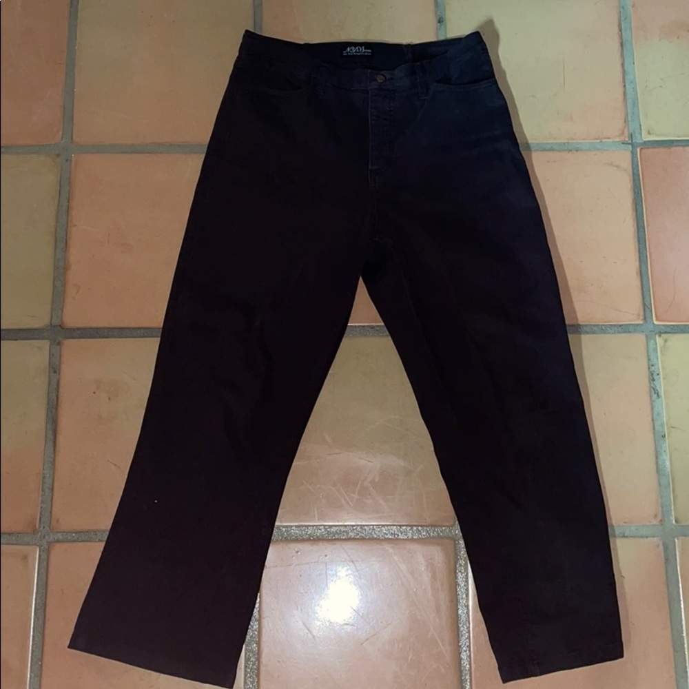 THRIFTED dark brown high waisted jeans!